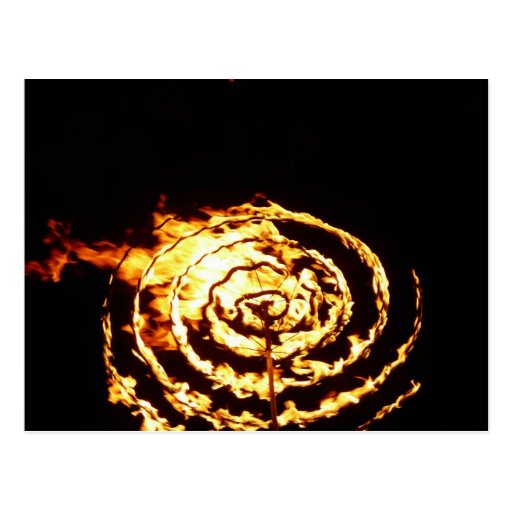 Circle Of Fire Post Card