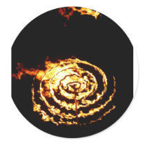 Circle Of Fire Sticker
