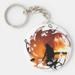 Circle Of Flames Key Chain