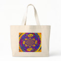 Circle Of Flowers #3 bags by hadleymonster Circle Of Flowers #3 bags