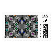 Circle Of Gems postage