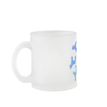 Circle of Giant Schnauzers (blue to green) mugs