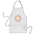 Circle of Giant Schnauzers (pinks to oranges) aprons by dogsandhorses Circle of Giant Schnauzers (pinks to oranges) aprons