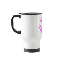 Circle of Giant Schnauzers (pinks to purples) mugs by dogsandhorses Circle of Giant Schnauzers (pinks to purples) mugs