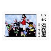 Circle of Hares postage