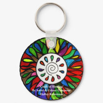 "Circle of Healing" By Artist Holley Robertson keychains by dawnawildlife "Circle of Healing" By Artist Holley Robertson keychains