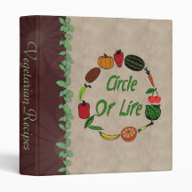 Circle Of Life 3 Ring Binders