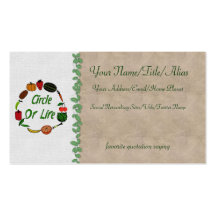 Circle Of Life Business Card