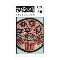 Circle Of Life Hamsa Stamp