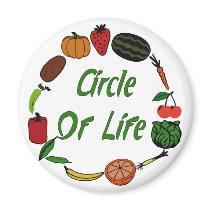 Circle Of Life Fridge Magnets