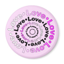 Circle of Love Magnet by groovytamy Circle of Love Magnet