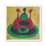 Circle of Sisters Magnet_African Art Gifts