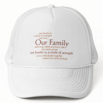 Circle of strength hats