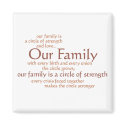 Circle of strength magnets by CaringHearts Circle of strength magnets