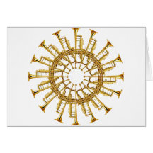 Circle of Trumpets Card