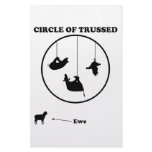 Circle of Trussed / Trust Wordplay Personalized Stationery
