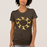 Circle of Yellow Labs T-shirt