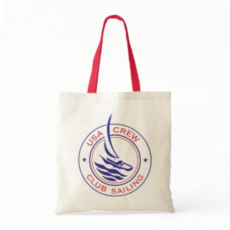 Circle Patch_USA Crew Club Sailing bag