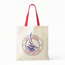 Circle Patch_USA Crew Club Sailing bags