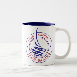 Circle Patch_USA Crew Club Sailing mug mug