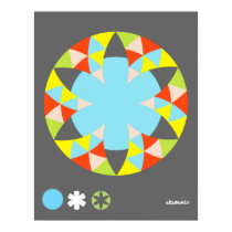 Circle Pepper Flower Star posters by akamundo Circle Pepper Flower Star posters