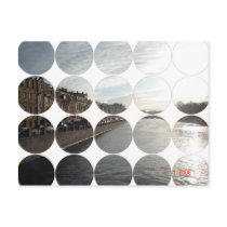 Circle Photo Postcard
