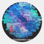 Circle Squared Sticker