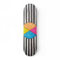 Circle Stripes, by KK skateboards by artboards Circle Stripes, by KK skateboards