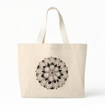 Circle Tangle Three Canvas Bags