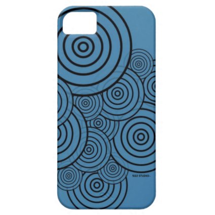Circle Teal Phone Case iPhone 5 Cover