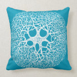 Circle Tree Branch Choose Any Custom Color Pillow pillows