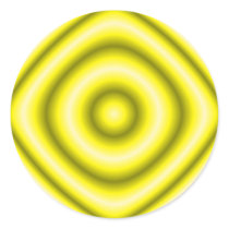 circle yellow stickers by DonnaGraysonAbstract circle yellow stickers