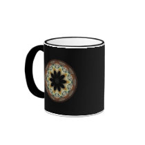 Circled Flower mugs