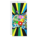 CIRCLES AND FLOWERS_6002524 CUSTOMIZED RACK CARD