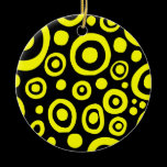 Circles and Spots 01 - Yellow ornaments