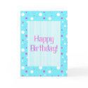 Circles and stripes - Card