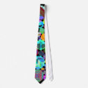 Circles Colorful Tie by JKdesigns Circles Colorful Tie