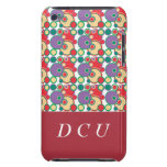 Circles Geometric Pattern Monogram Ipod Touch Case