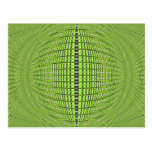 circles green postcards