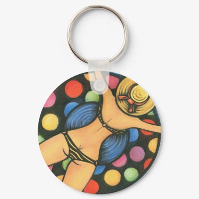 Circles Keychain by VioDeSign