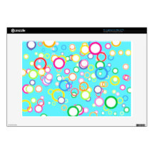 CIRCLES LAPTOP DECAL