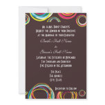 Circles n Circles Wedding Invitations