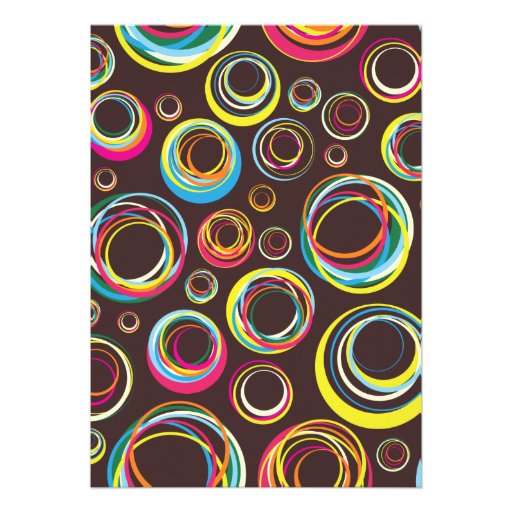 Circles n Circles Wedding Invitations