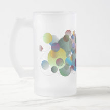 Circles n Rings Frosted Mug