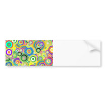 Circles of Colors Bumper Sticker