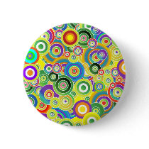 Circles of Colors Pinback Button