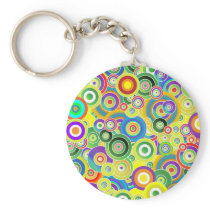 Circles of Colors Key Chain