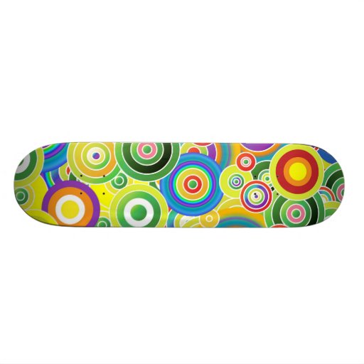 Circles of Colors Skate Board Decks