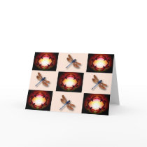 Circles of Dragonflies cards by Oceanlu Circles of Dragonflies cards