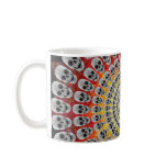 Circles of Skulls & Fire Graphics: Coffee Mug